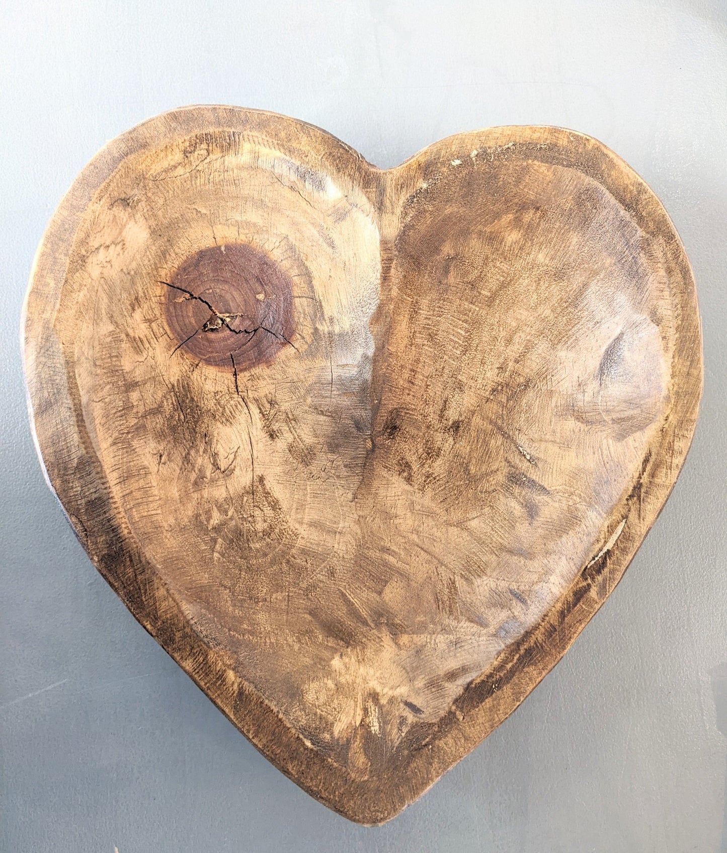 Heart Shaped Decorative Dough Bowl