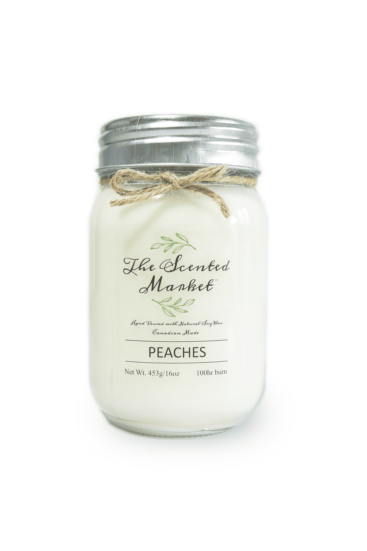 PEACHES Soy Wax Candle 16 oz