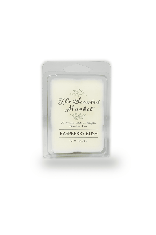 RASPBERRY BUSH Soy Wax Melt - The Scented Market  Wax Tarts