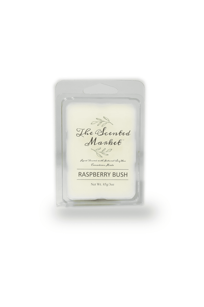 RASPBERRY BUSH Soy Wax Melt - The Scented Market  Wax Tarts   