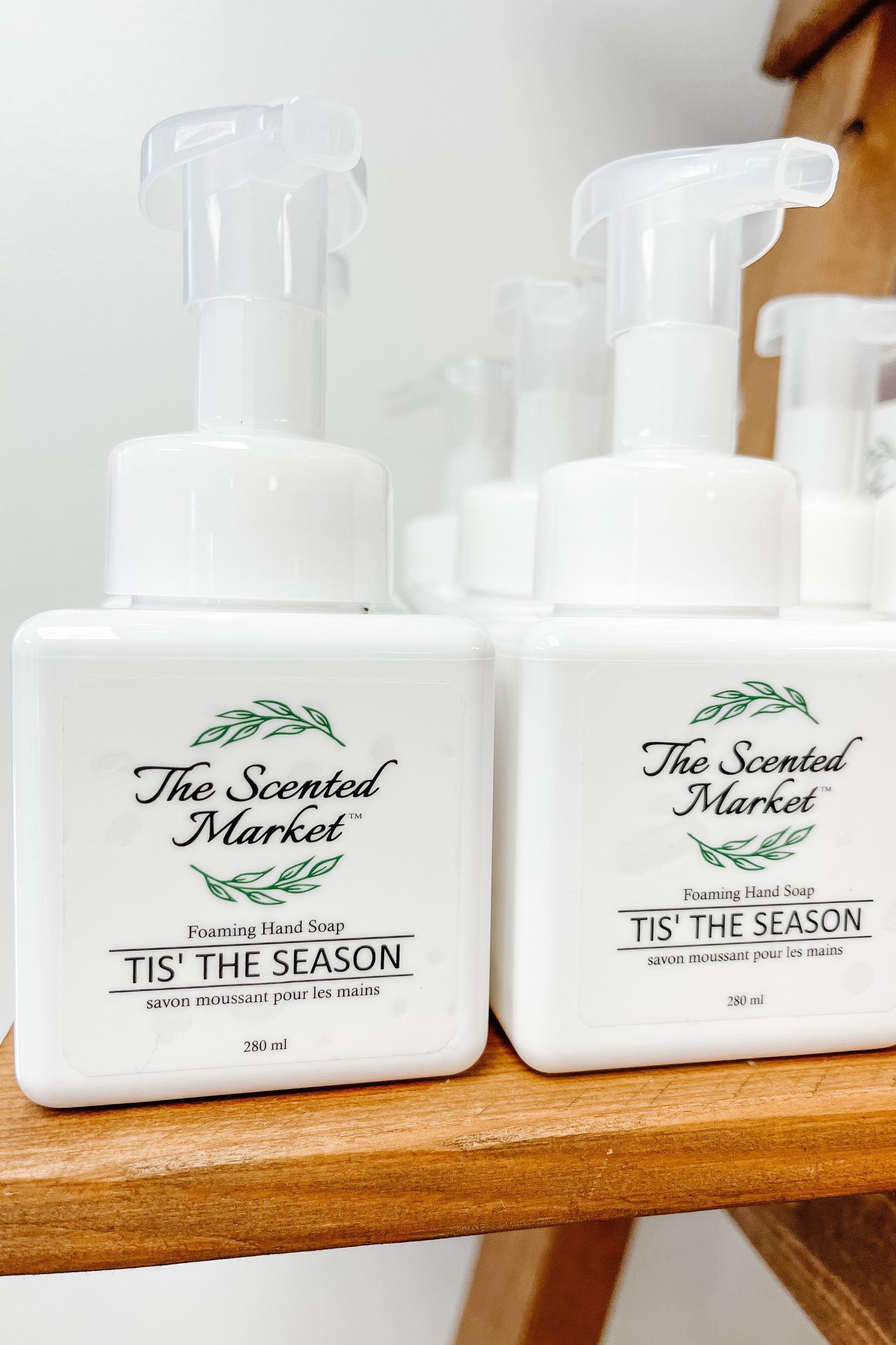 TIS' THE SEASON Foaming Hand Soap - The Scented Market  Liquid Hand Soap   