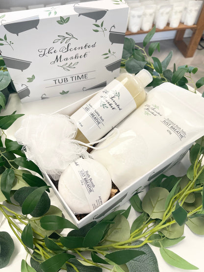 TUB TIME Bath Gift Set - The Scented Market  Bath & Body Gift Sets   