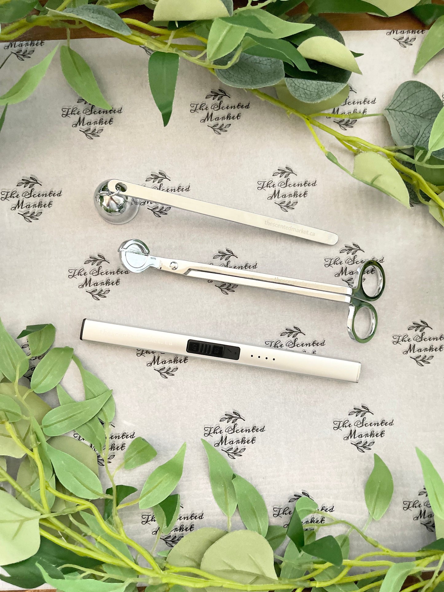 Wick Trimmer - Silver - The Scented Market  Wick Trimmer   