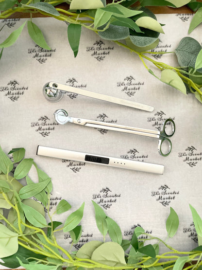 Wick Trimmer - Silver - The Scented Market  Wick Trimmer   