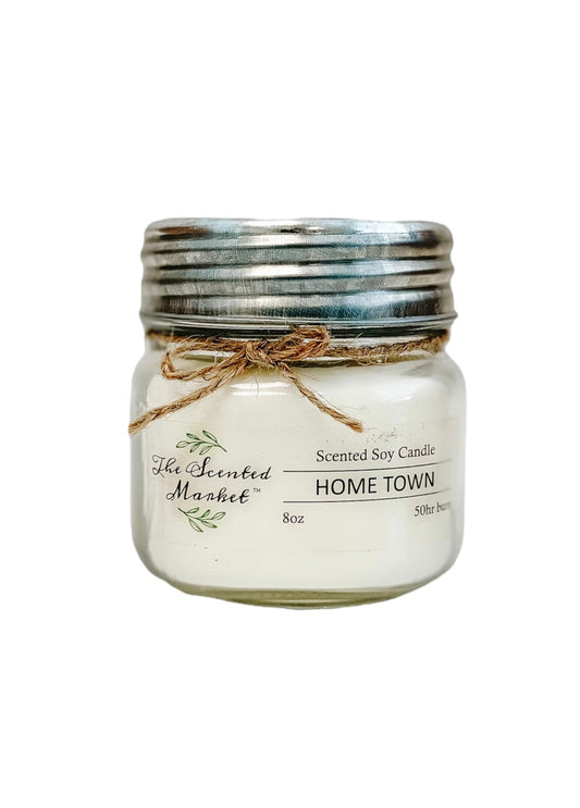 HOMETOWN Soy Wax Candle 8 oz