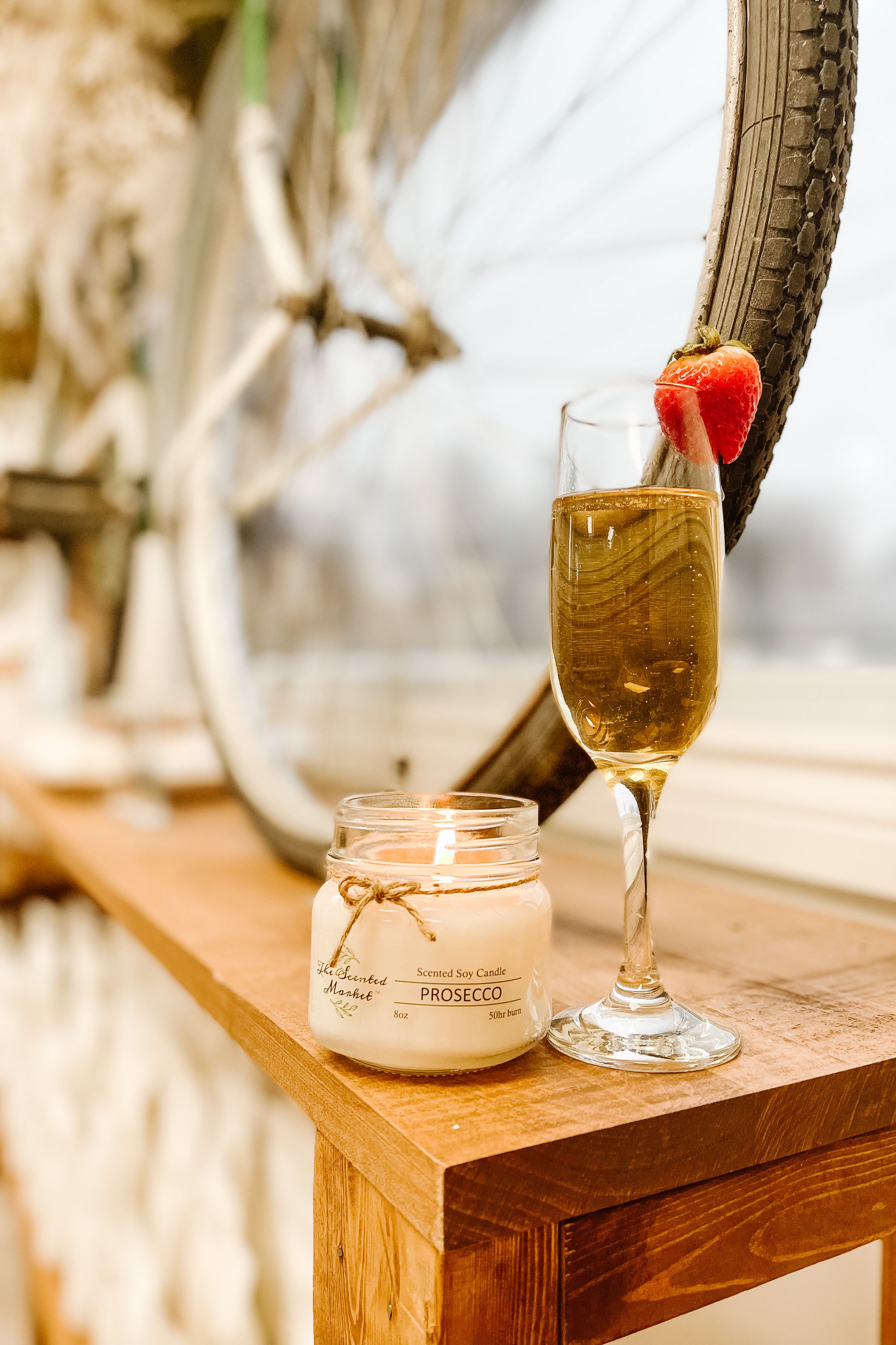 PROSECCO Soy Wax Candle - The Scented Market 