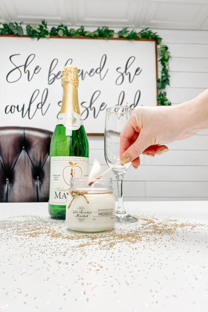 PROSECCO Soy Wax Candle - The Scented Market 