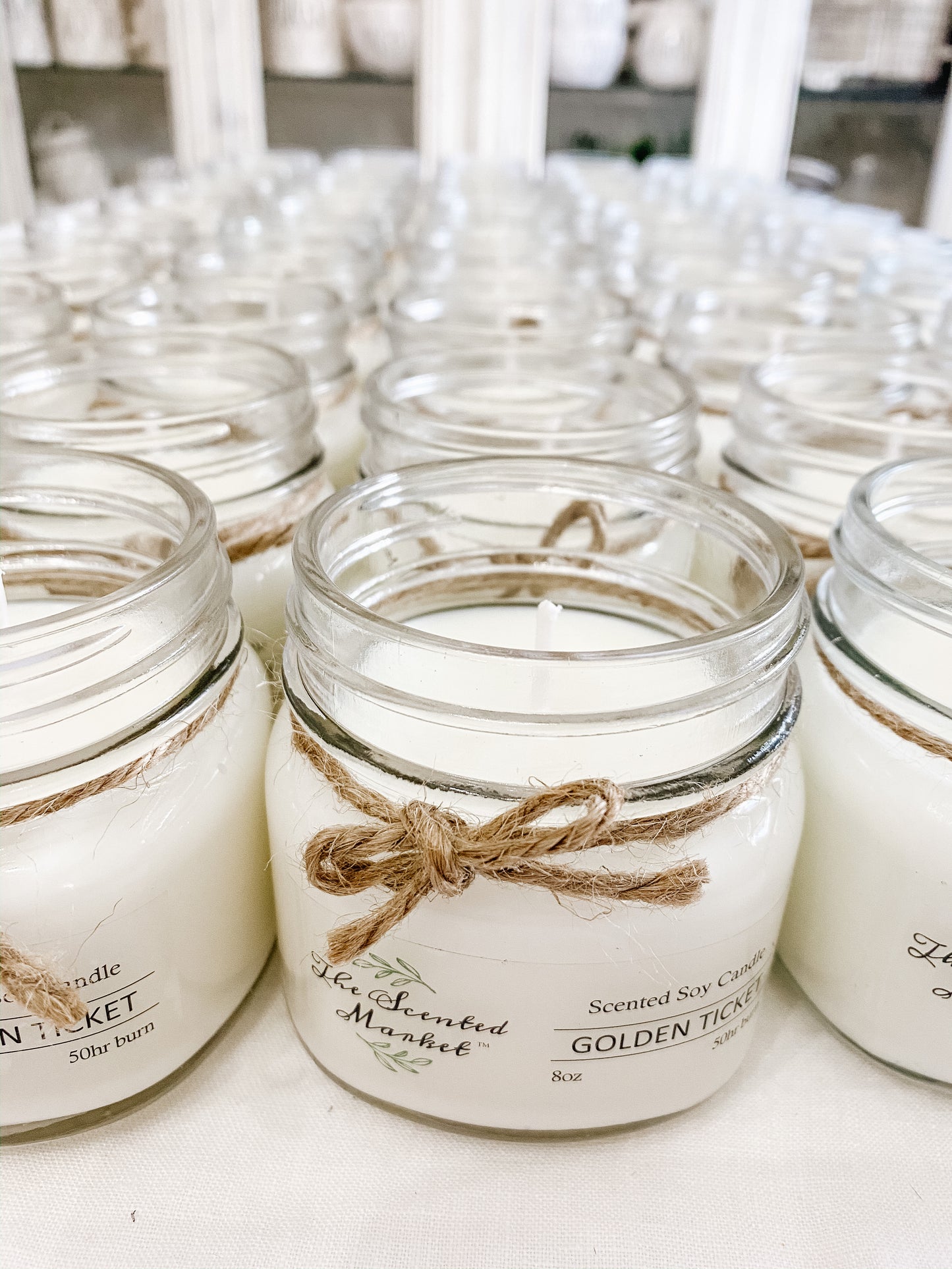 The GOLDEN TICKET Soy Wax Candle