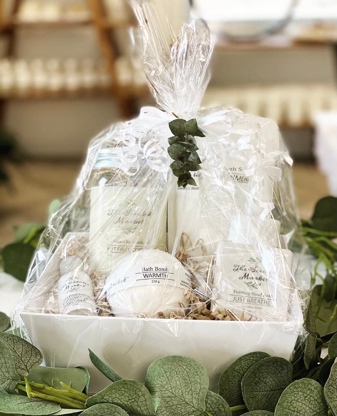 Scented Market Custom Gift Basket